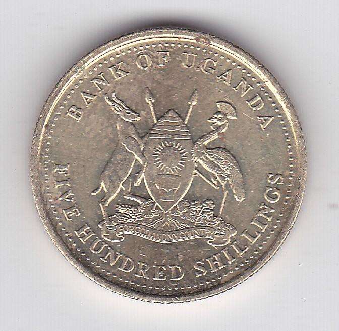 UGANDA 500 SHILLINGS 2003