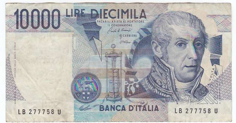 ITALY 10 000 LIRE 1984