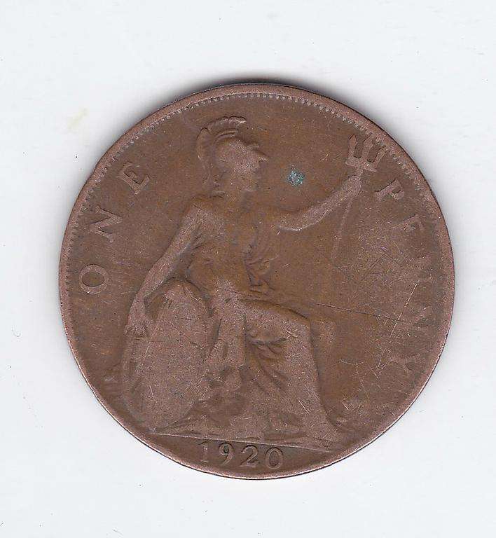 GREAT BRITAIN 1 PENNY 1920