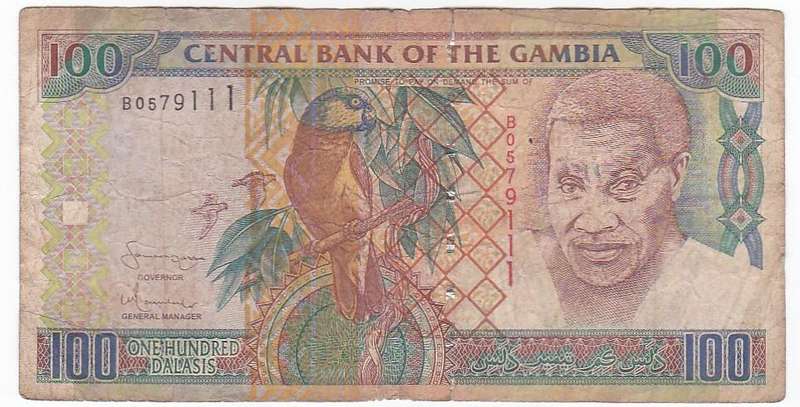 GAMBIA 100 DALASIS