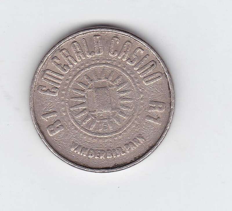 EMERALD CASINO 1 RAND GAMBLING TOKEN