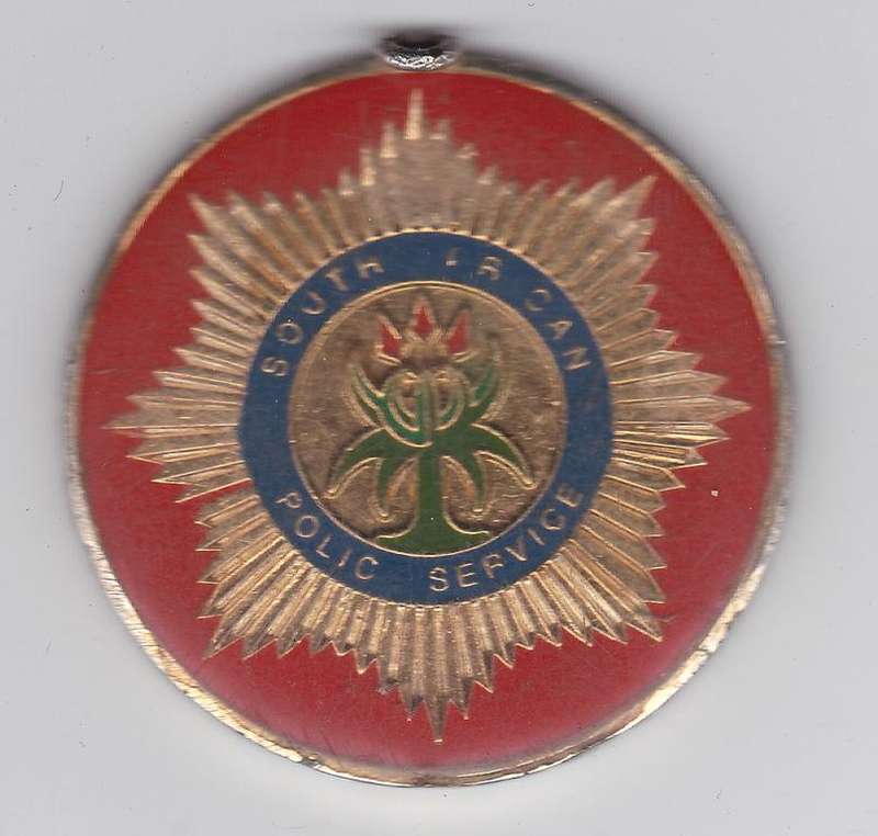 SOUTH AFRICAN POLICE SERVICE SOCCER MEDAL