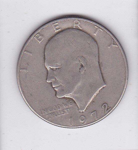 USA 1 DOLLAR EISENHOWER 1972