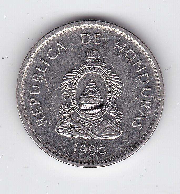 HONDURAS 50 CENTS 1995