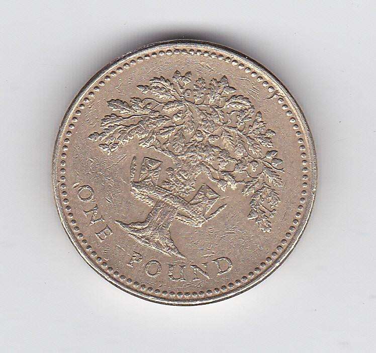 GREAT BRITAIN 1 POUND 1992