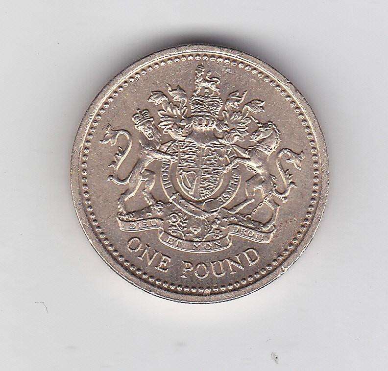 GREAT BRITAIN 1 POUND 1983 HIGH GRADE