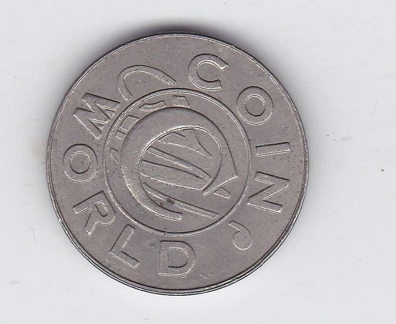 COIN WORLD 1998 TOKEN LEOPARD