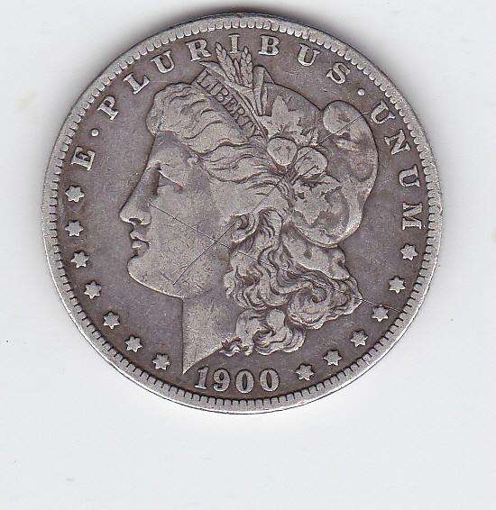 USA MORGAN DOLLAR 1900