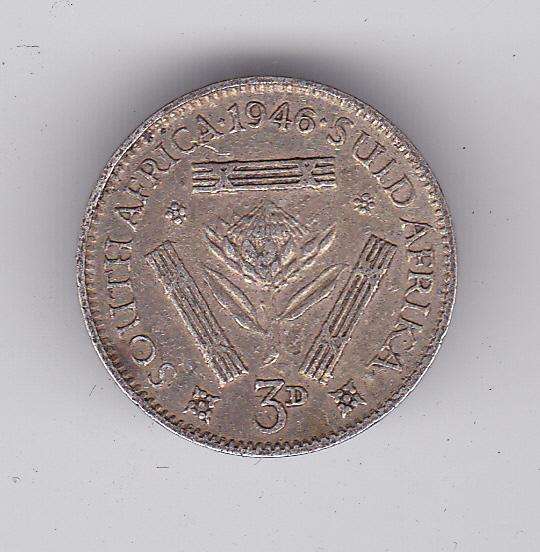 SOUTH AFRICA TICKEY THREE D 1946