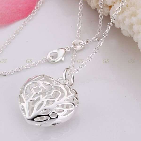 silver necklace pendant,silver heart pendant ,high quality Silver pendant,