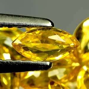 FLAWLESS!! 2.70Cts.**10 Pcs**Natural Yellow Songea Sapphire LOT! - 100% Money Back Guarantee!