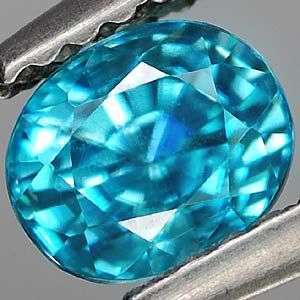 ***1.38 Ct. Twinkling Flawless Natural Blue Cambodian  Zircon Gemstone - SEE ALL MY NEW ITEMS