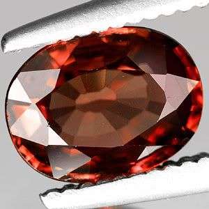 ***1.24 Ct. Sparkling Flawless Natural Imperial Red Zircon Gemstone - SEE ALL MY NEW ITEMS