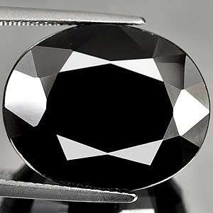 AAA 12.96Ct. Delightful Natural Black Oval Spinel Gemstone - SHIPPED FROM WITHIN SA!!!
