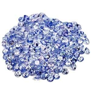 AAA 5.08Cts**185** PIECES. ***1.7-1.8mm Violet Blue Tanzanite Rounds LOT! - 100% Natural tanzanites!