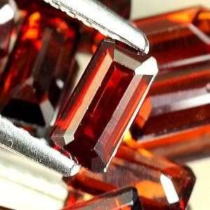 AAA 4.75Ct.*(10pcs) Top Red Octagon Cut Garnet Gemstone LOT - SHIPPED FROM WITHIN SOUTH AFRICA