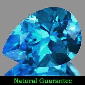 AAA 3.12Ct. Excellent Natural London Blue Topaz Gemstone - 100% Natural Earth Mined!