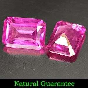 AAA 2.27 Ct**2pcs** Matching Pair Flawless Natural Pink Topaz Gemstones - SHIPPED WITHIN S. AFRICA