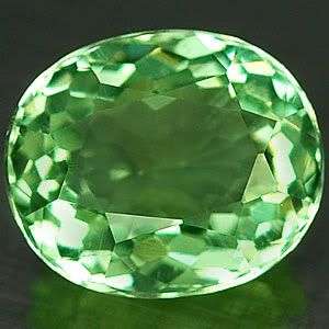 Calibrated 3.48Cts**IF***Oval Cut Natural Green Amethyst Gemstone - Exact Photo!