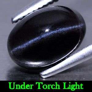 2.17 Ct. Magically Natural Deep Blue Cats Eye Scapolite Gemstone - Exact Photos Of Gemstone!