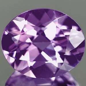 FLAWLESS! 4.36Cts. Calibrated Oval Cut Top Violet Amethyst Gemstone - Exact Photos Of Gemstone!