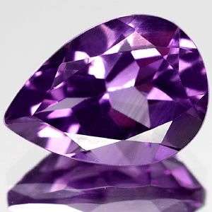 CALIBRATED 4.98Cts. Pear Cut Top Purple Amethyst Gemstone - Exact Photos Of Gemstone!