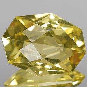 10.87 Ct. Astonishing Cut Flawless Natural Yellow Lemon Quartz  - Stunning Fancy Cut