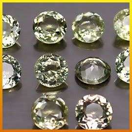 RARE*10 Pcs/ 4.92Cts*AAA ORDINARY RARE! 5MM DIASPORE ROUND LOT - SEE ALL MY ITEMS