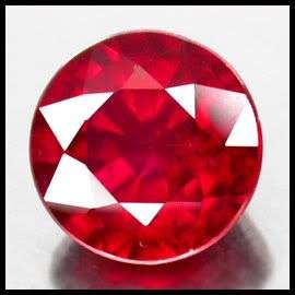 ***2.91Cts***RAVISHING! TOP ROUND CUT RUBY (TOP BURMA COLOUR) AAA - Exact Photos taken of stone!