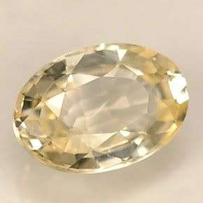 VVS 0.58ct Natural Yellow Golden CEYLON SAPPHIRE OVAL - Actual Photo! Only Originals!