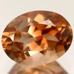 1.71ct VS Oval Golden Peach Orange IMPERIAL TOPAZ - 100% Honest Listings!