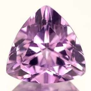 AAA 1.60ct VVS Trillion Cut Natural Unheated Violet AMETHYST - Only Natural Earthmined Gemstones!