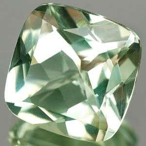 AAA 5.11Cts**VVS1***Cushion Cut Natural Green Amethyst Gemstone - SHIPPED FROM WITHIN SOUTH AFRICA