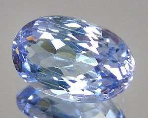 SHIMMERING! 1.05ct.Rich Purple Blue Oval Tanzanite Gemstone - Exact Photos!