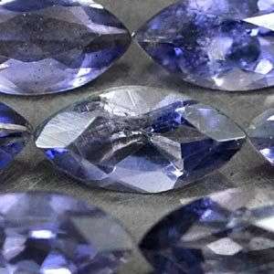 VVS**2.00 Cts.(10 Pcs) Natural Violet Blue Iolite Gemstone LOT! - 100% Money Back Guarantee!