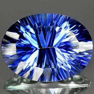 FLAWLESS!! 16.59 Cts. Twinkling Natural Mystic Blue Quartz Gemstone - Exact Photos!
