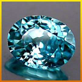 **2.06CtS. Ultra Lustrous Top Sea Blue Cambodian Zircon AAA - SEE ALL MY NEW ITEMS