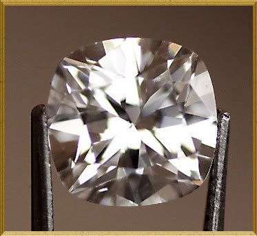 AAA 7.40 CTS (1pcs) Cushion Cut 10mm Diamond simulant - SHIPPING WITHIN SOUTH AFRICA
