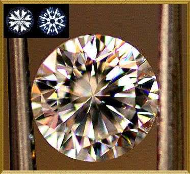 NEW - HEARTS & ARROWS CUT!!!  2.20Cts SUPERB 7mm Diamond simulate - AAA