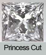 FLAWLESS! 4.20Cts*( 1Pc)* Princess Cut 8mm Diamond Simulate - FINEST AFFORDABLE DIAMOND SIMULATE