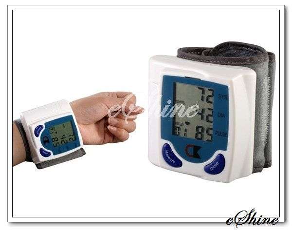 Digital Wrist Blood Pressure Monitor & Heart Beat Meter