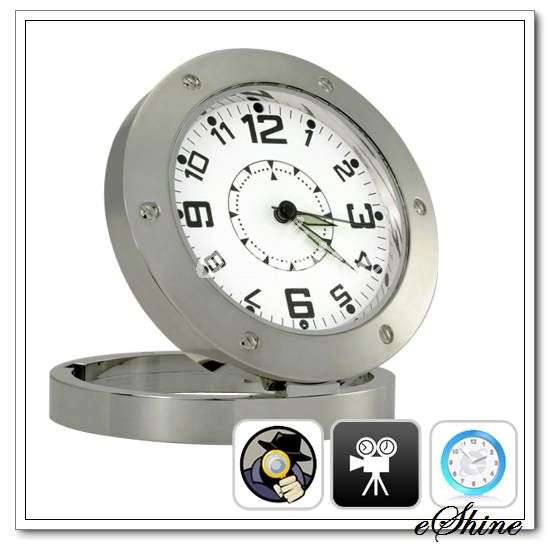 Spy Clock Security Hidden DVR Pinhole Lens Camera Motion Detector DV