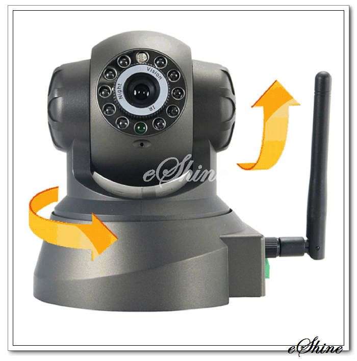 Professional Security Remote Wireless IP WiFi SPY Audio CCTV Camera