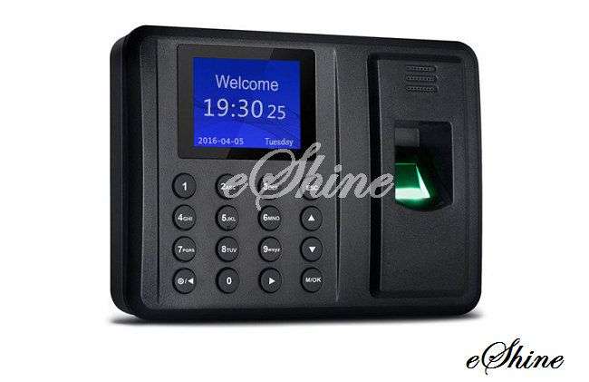 Biometric Fingerprint Time Clock Recorder Attendance System Employee - Easy Operation