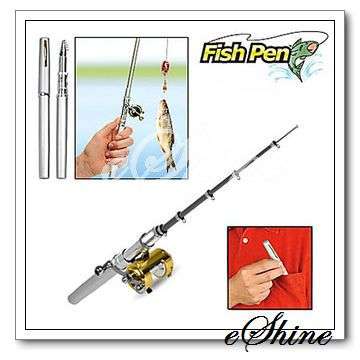Mini Fishing Rod Pen Kit Fits In Your Pocket