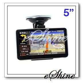 5" Car GPS Navigation System 4GB iGO Southern Africa Maps Installed - Optional Tomtom - Local Stock