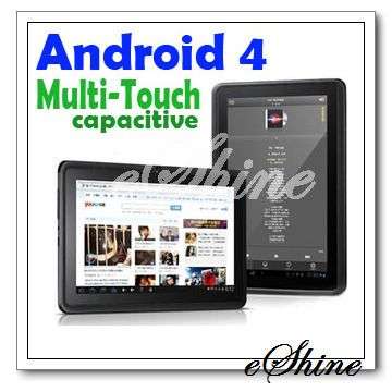 Local Stock - 2012 Latest Slim 7" inch Google Android 4.0 Tablet PC 4GB Capacitive Multi-Touch