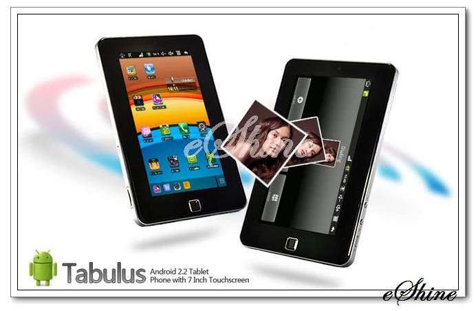 New 7" Inch Google Android 2.2 Tablet GSM Cellphone Laptop UMPC Wifi MID Touch Screen