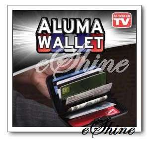 Aluminum Aluma Wallet Credit Card Wallet