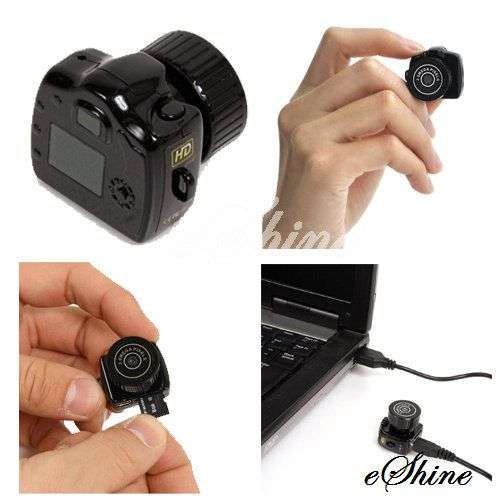 Smallest Camera in the World - Mini Camera DV Spy Hidden Web Cam